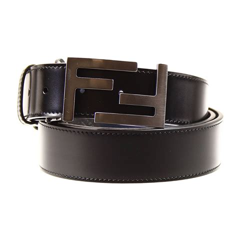 grey fendi belt|fendi embossed leather belt.